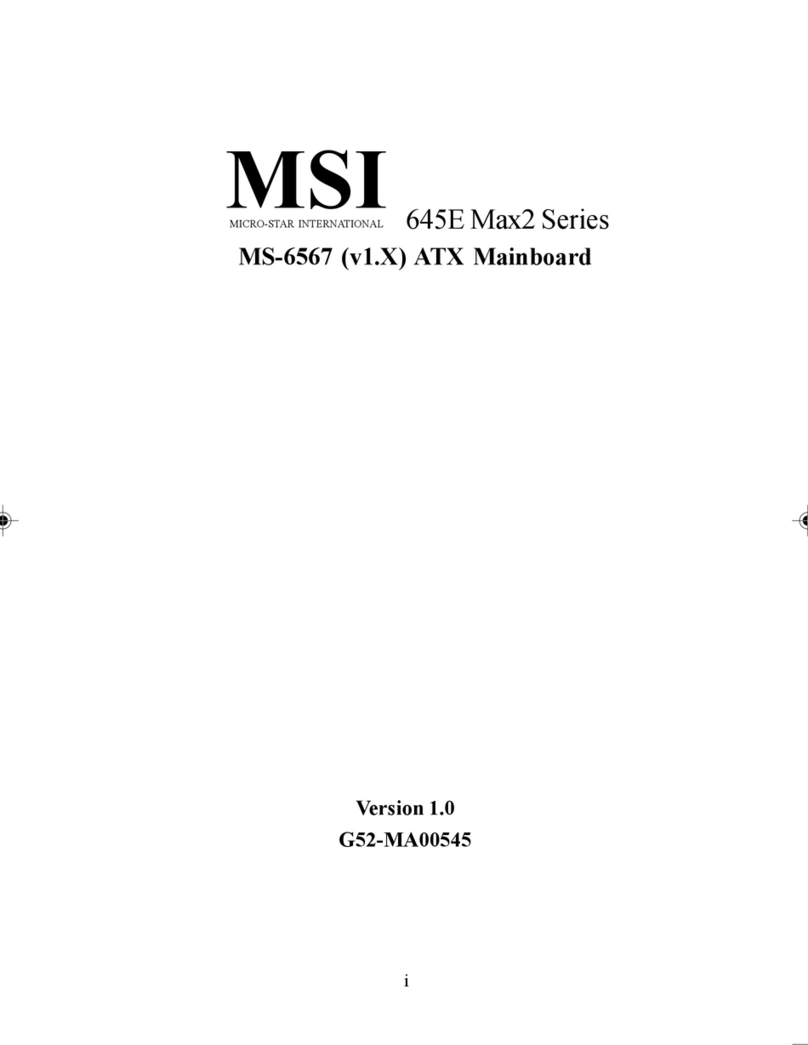 MSI MS-6567 user manual