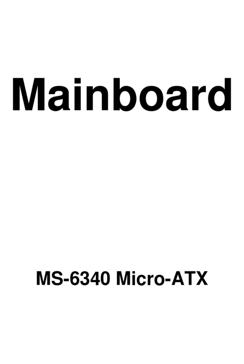 MSI MS-6340 User manual