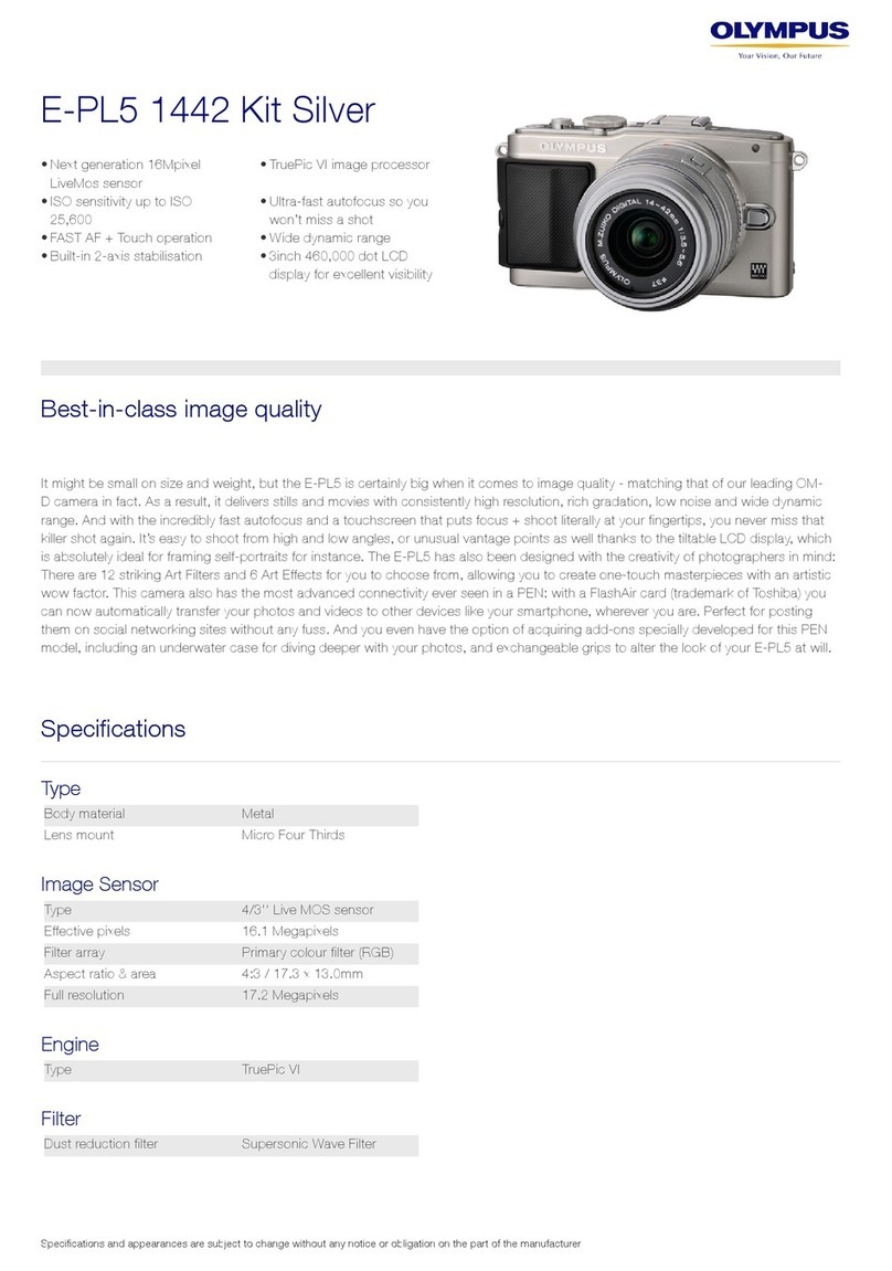 Olympus E-PL5 1442 User manual