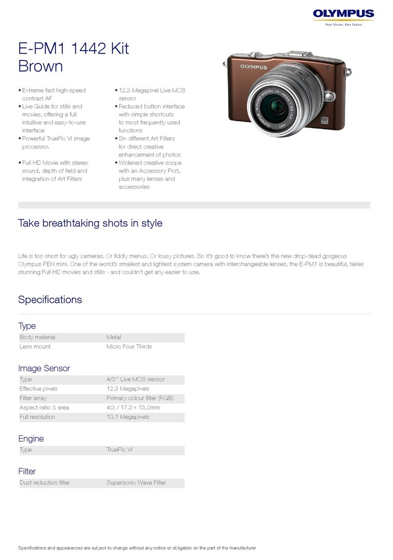 Olympus E-PM1 1442 User manual