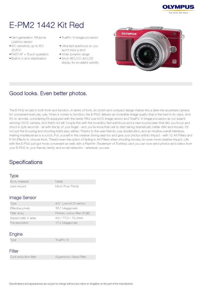 Olympus E-PM2 1442 User manual