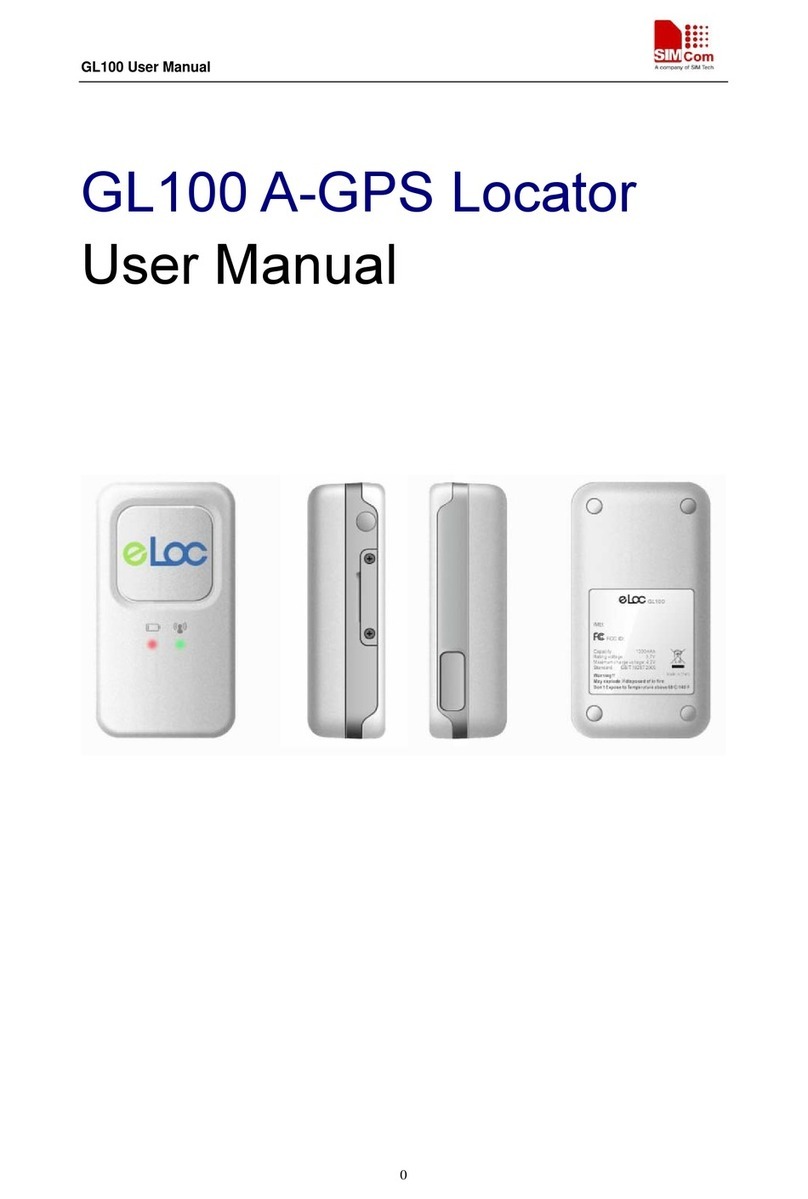 SimCom GL100 User manual