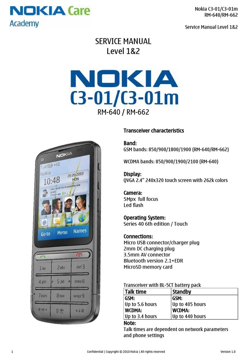Nokia C3-01 User manual