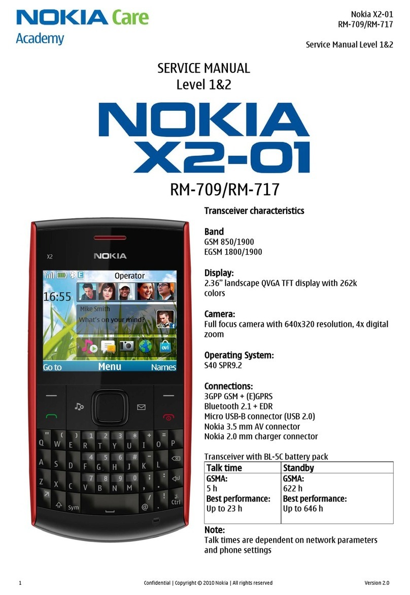 Nokia X2-01 User manual Nokia X2-01 User manual