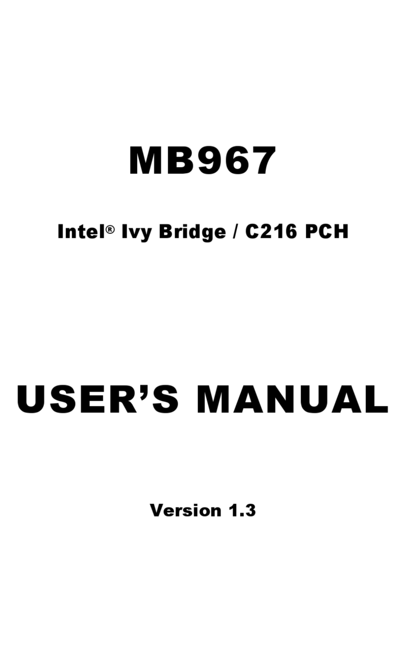 American Megatrends MB967 user manual