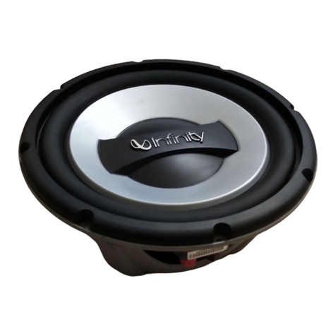 Infinity Reference 850w User manual