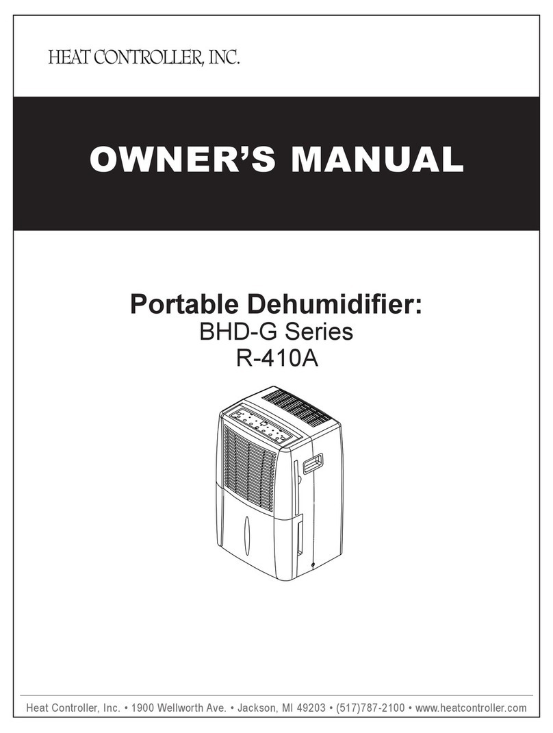 Heat Controller HFC Refrigerant R410a User manual