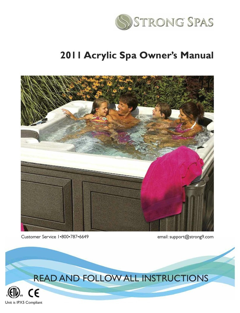 Strong Spas WK01S owner's manual