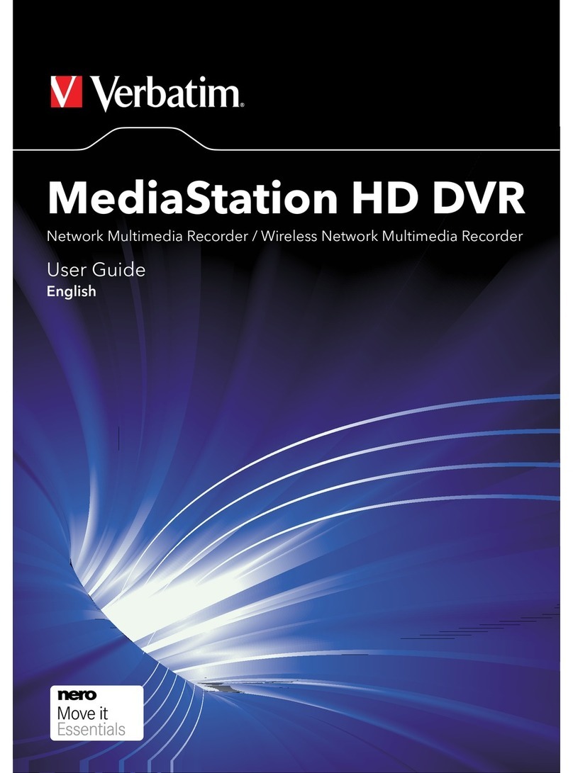 Verbatim MediaStation HD DVR user guide