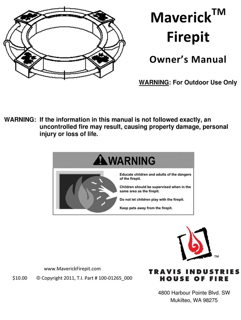Travis Industries Maverick owner's manual Travis Industries Maverick owner's manual