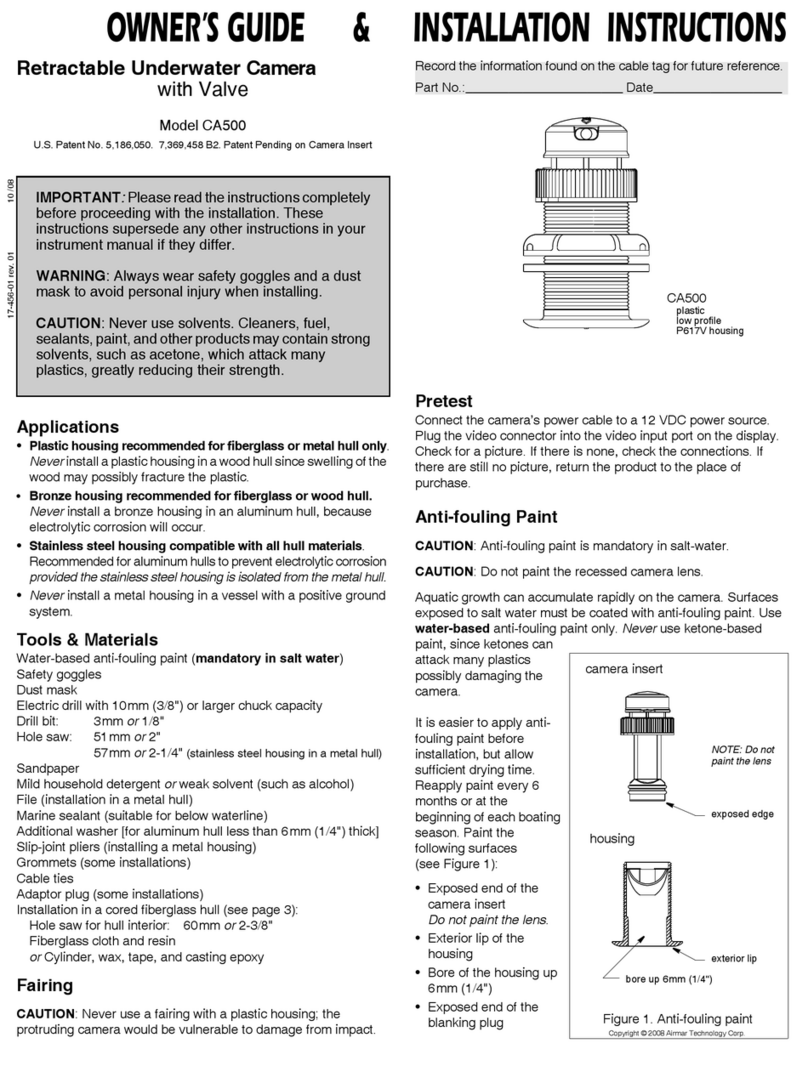 Airmar CA500 owner's guide