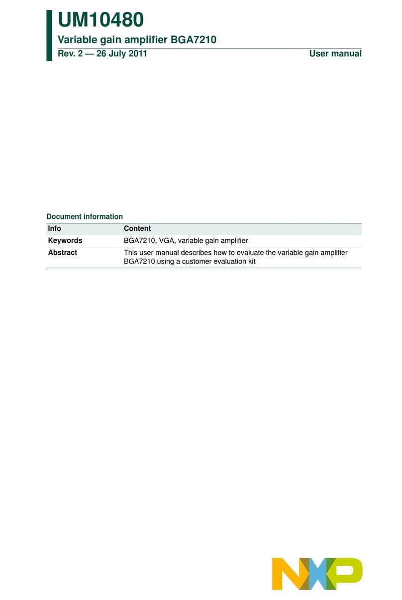 NXP Semiconductors UM10480 user manual