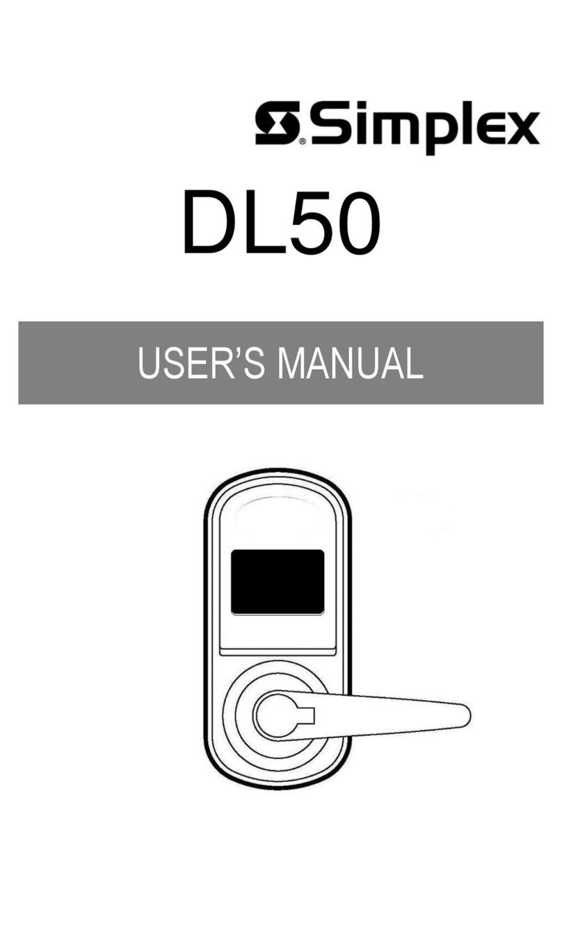 Simplex DL50 User manual