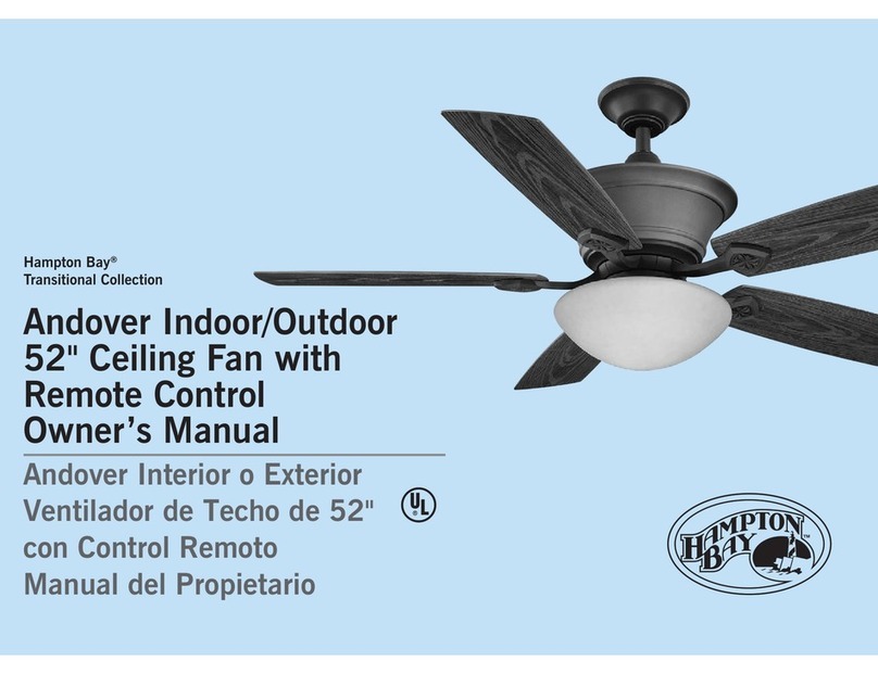 HAMPTON BAY Andover 640-655 owner's manual HAMPTON BAY Andover 640-655 owner's manual