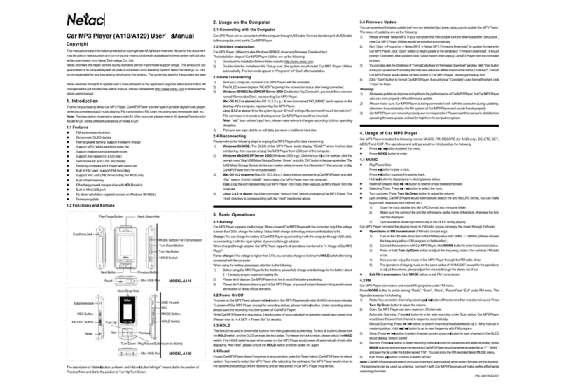 Netac A110 user manual