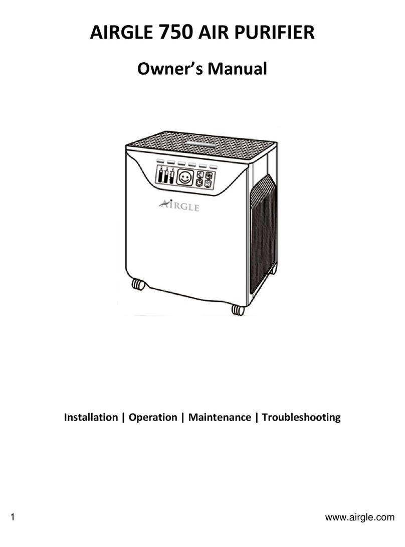 Airgle 750 owner's manual