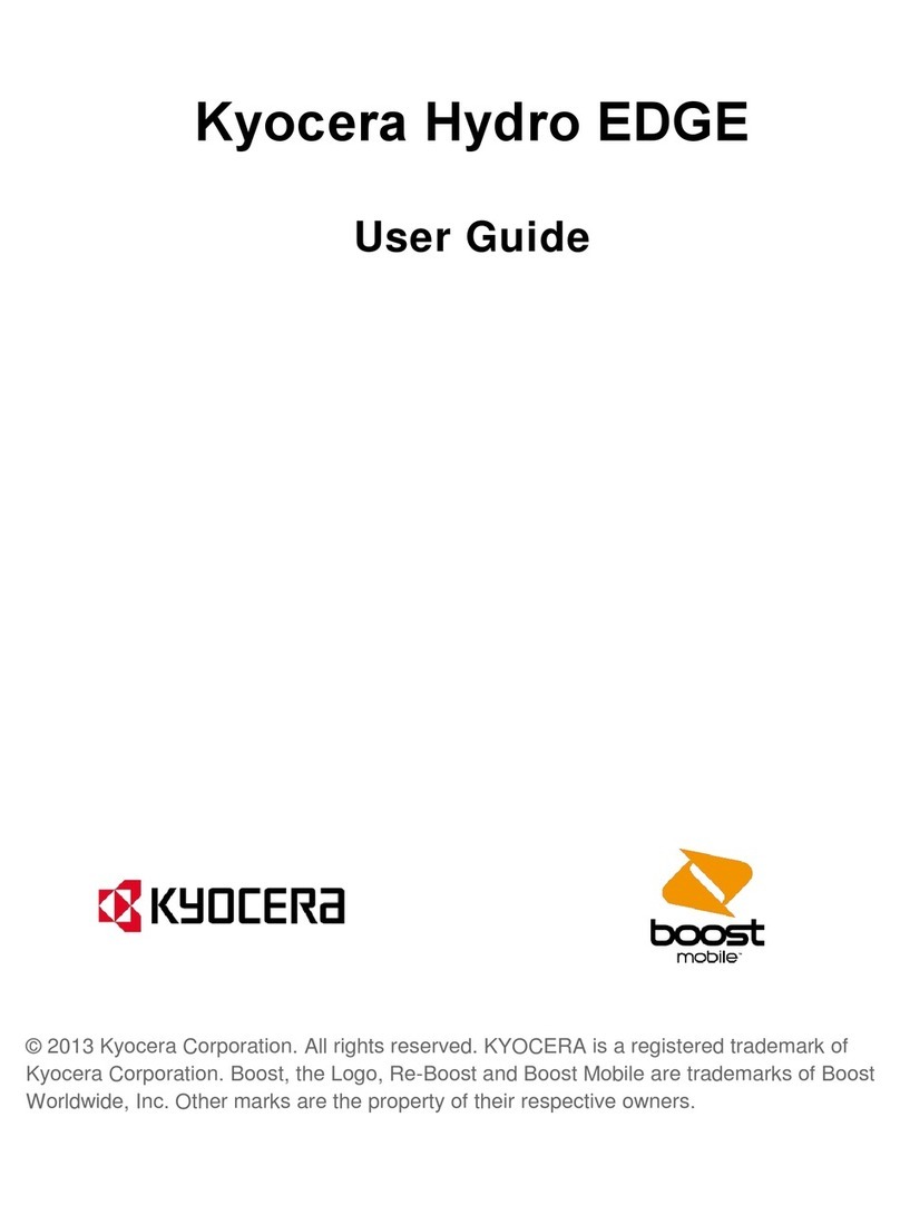 Kyocera KYOCERA Hydro EDGE user guide