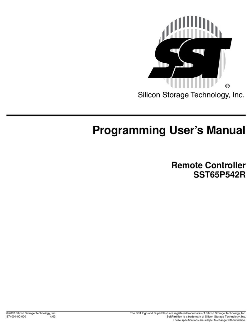 SST SST65P542R User manual
