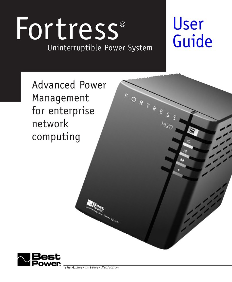 Best Power Fortress LI520 User manual