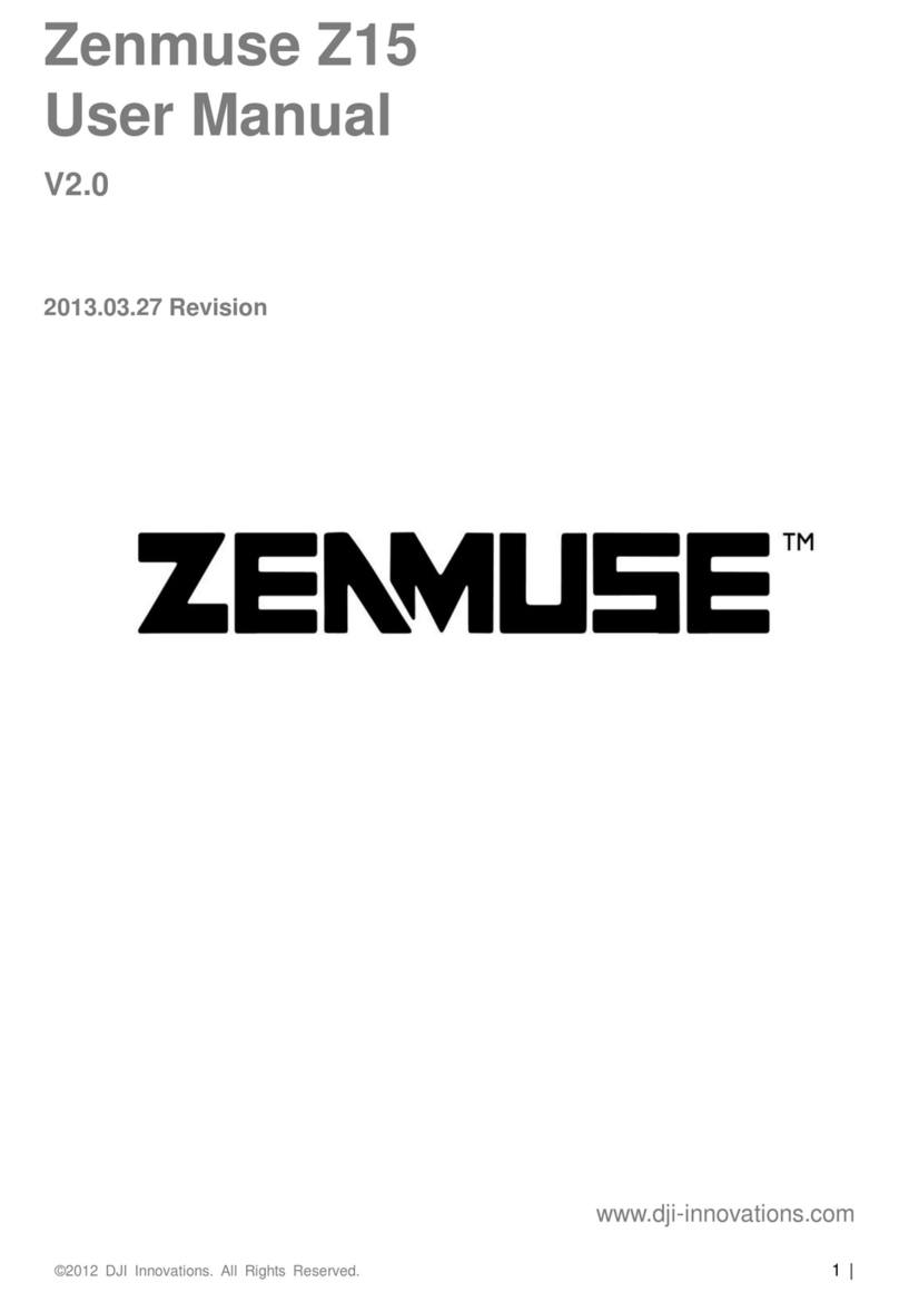 Zenmuse Z15 user manual