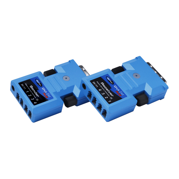 Gefen EXT-DVI-FMP User manual Gefen EXT-DVI-FMP User manual