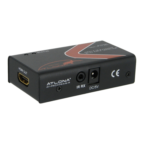 Atlona AT-PROHD88M-SR User manual