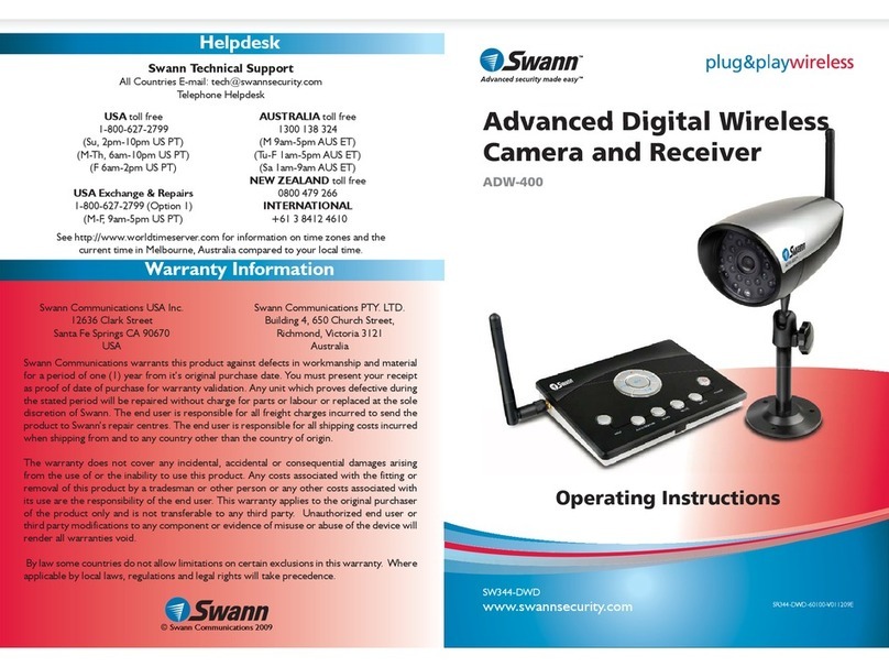 Swann Digital EagleEye ADW-400 User manual