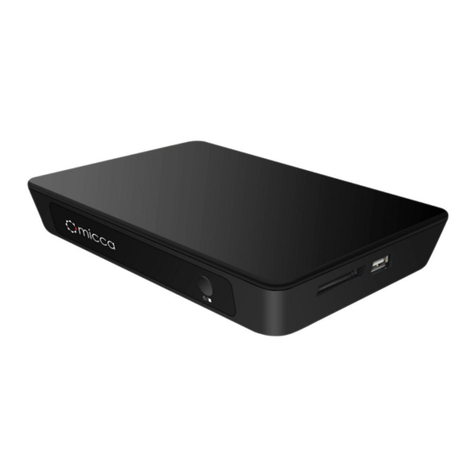 Micca MPLAY-HD User manual