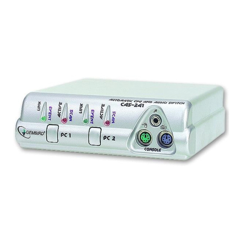 Gembird CAS-241 user manual