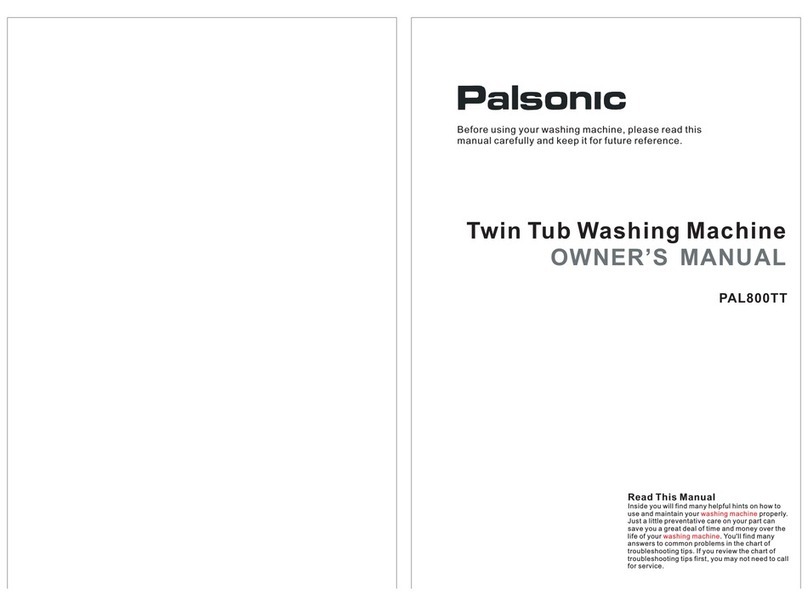 Palsonic PAL800TT owner's manual