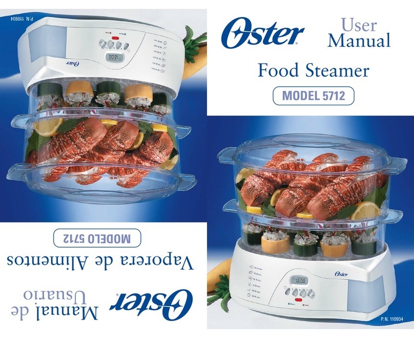 Oster 5712 User manual Oster 5712 User manual