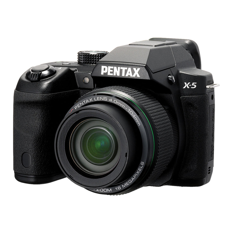 Pentax X-5 User manual