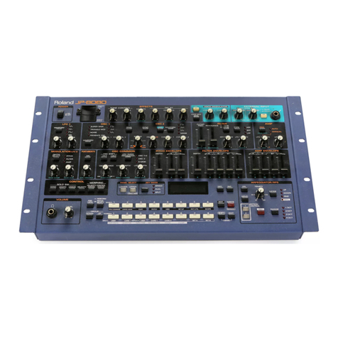 Roland JP-8080 User manual