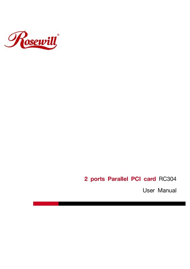 Rosewill RC304 User manual Rosewill RC304 User manual