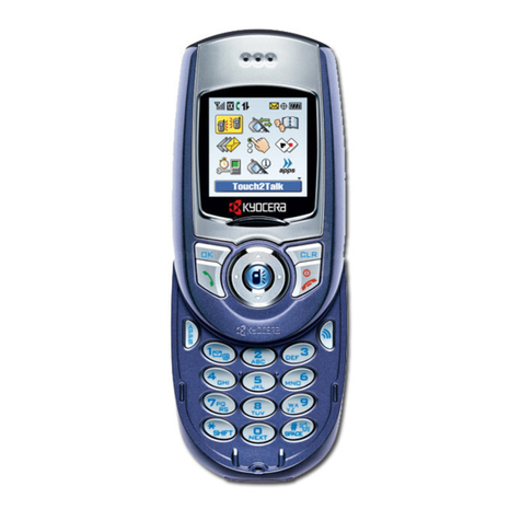 Kyocera Slider User manual