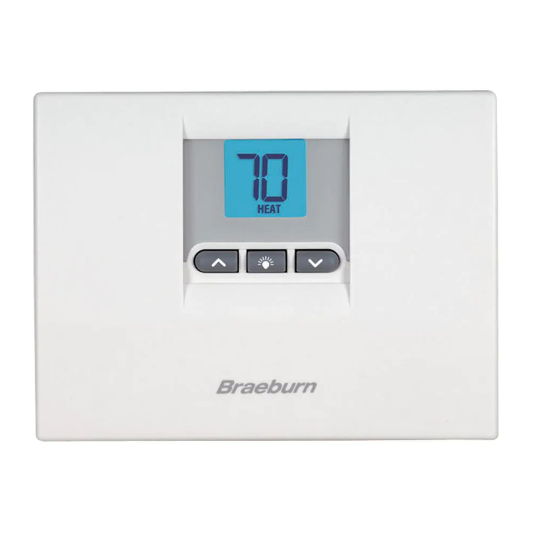 Braeburn 1200 User manual Braeburn 1200 User manual