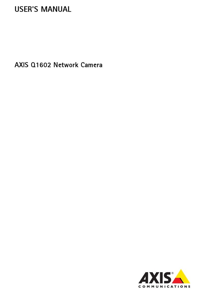 Axis Q1602 User manual