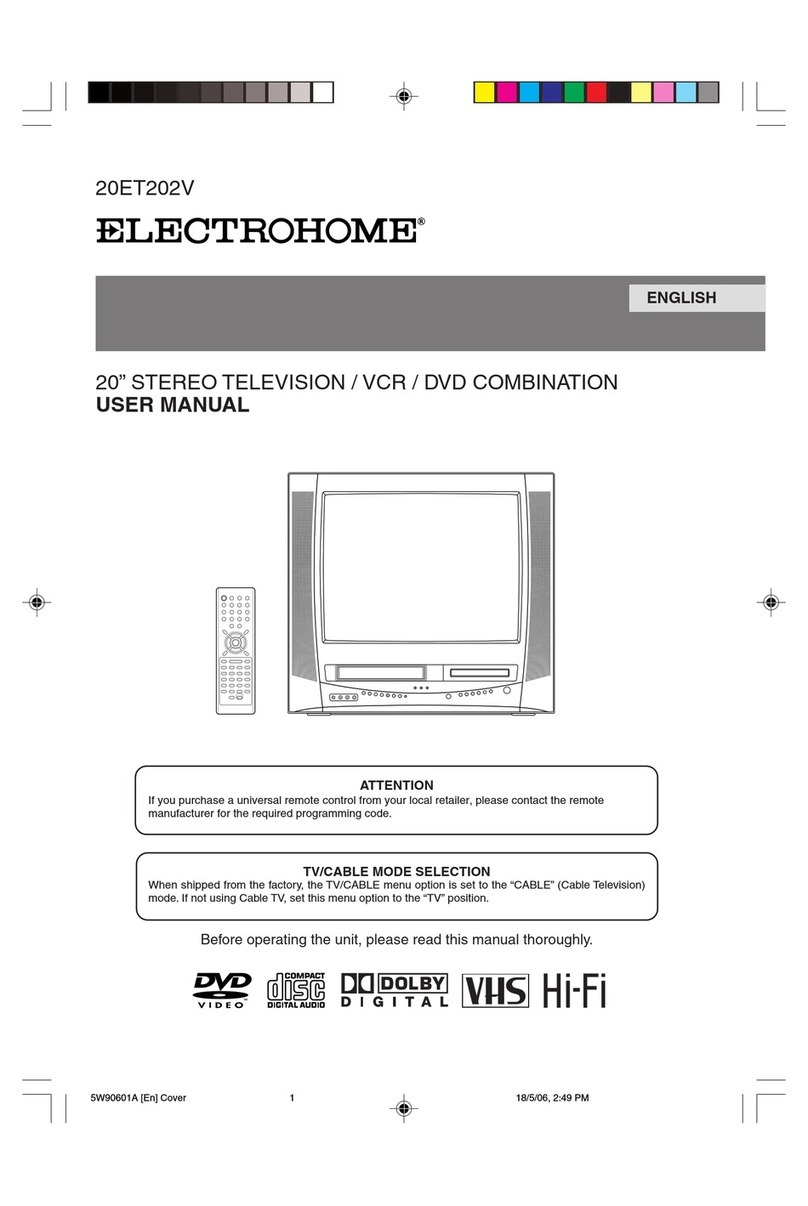 Electrohome 20ET202V user manual