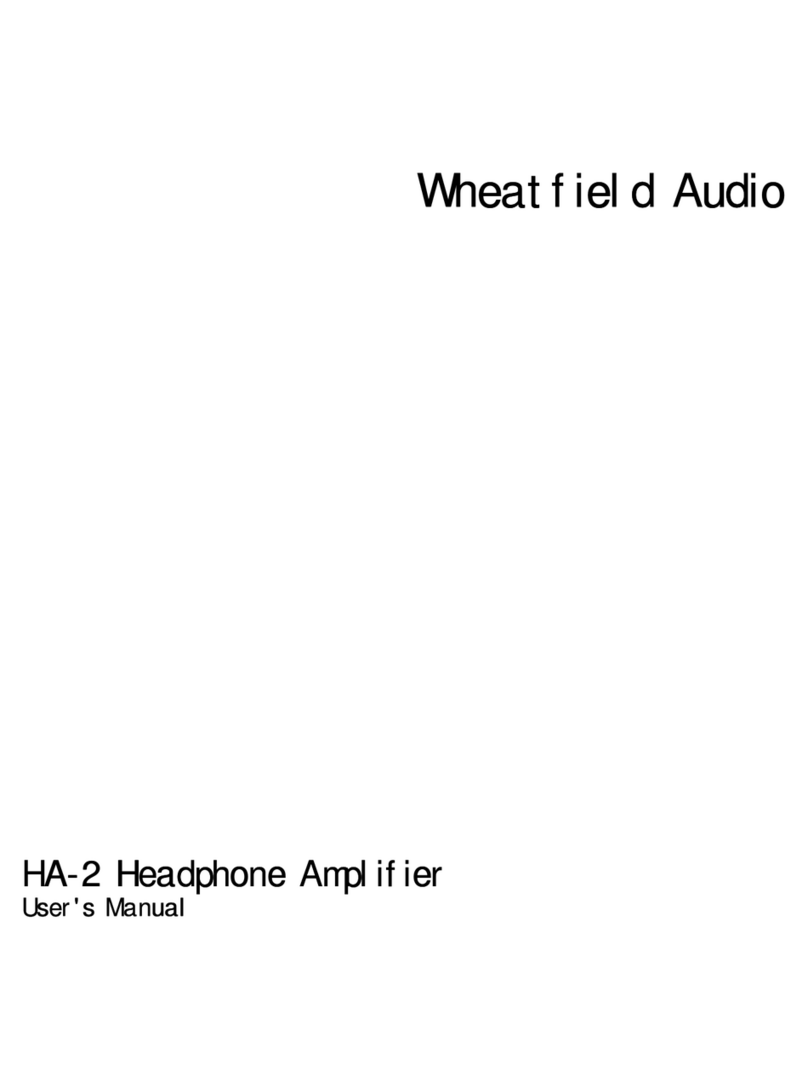 Wheatfield Audio HA-2 User manual