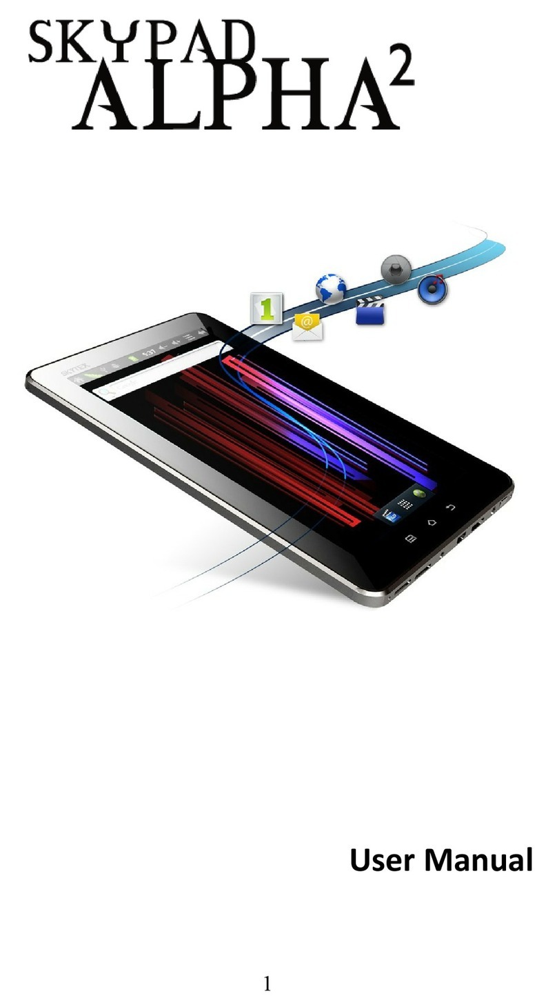 Skytex Skypad Alpha2 User manual