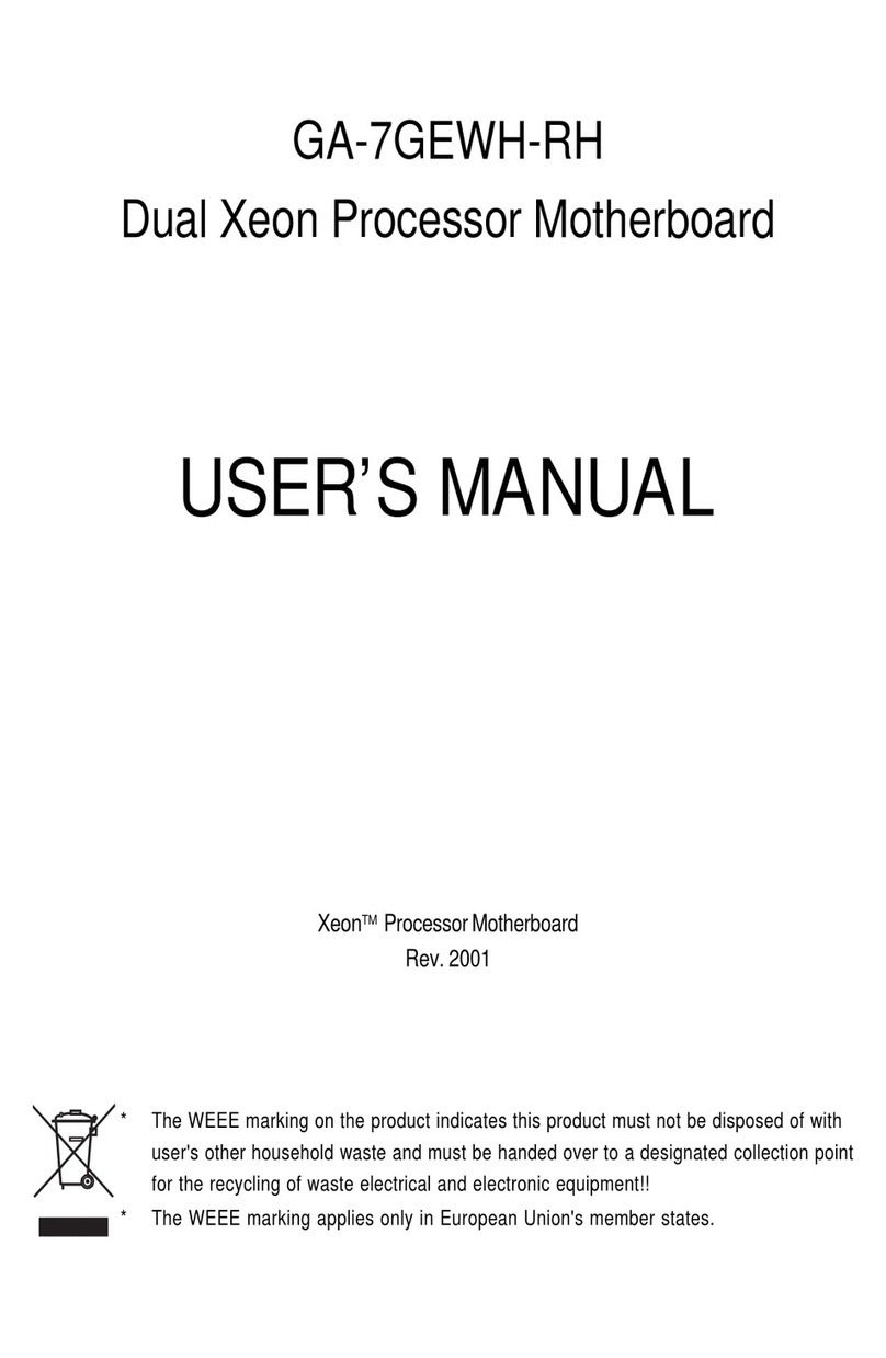 Gigabyte GA-7GEWH-RH user manual