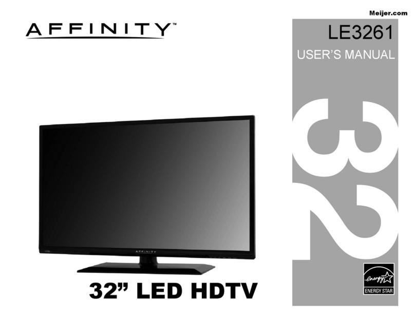 Affinity LE3261 user manual