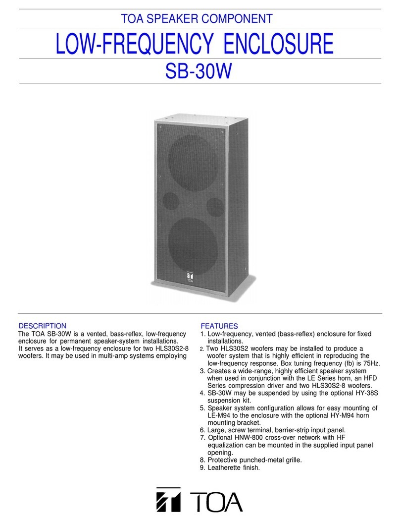 Toa SB-30W Description