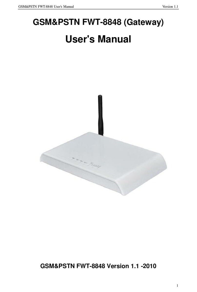 Proolin VoIP Tech FWT-8848 user manual