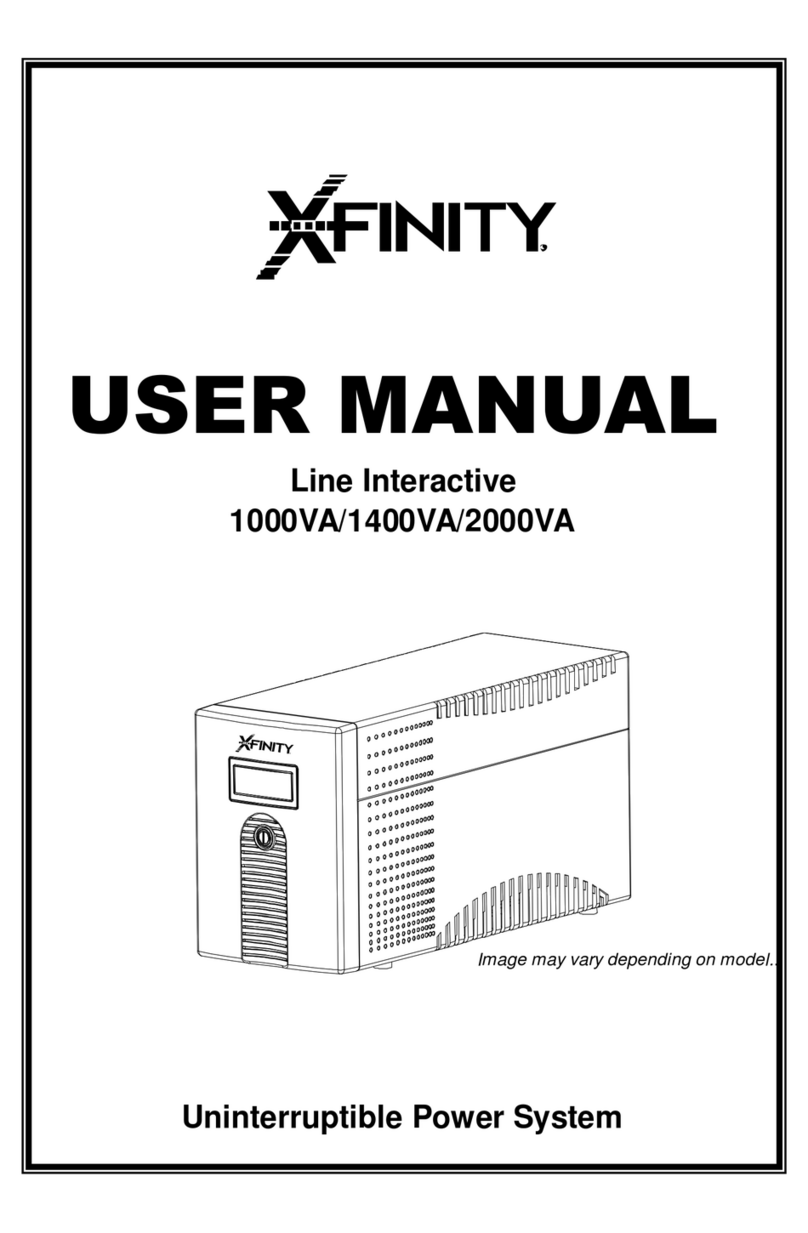 Comcast 1000VA User manual