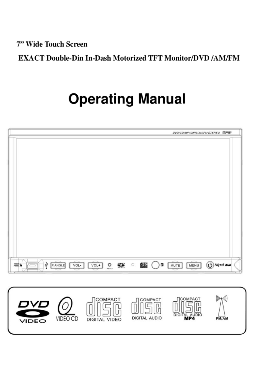 Dolby Laboratories 7" Wide Touch Screen operating manual