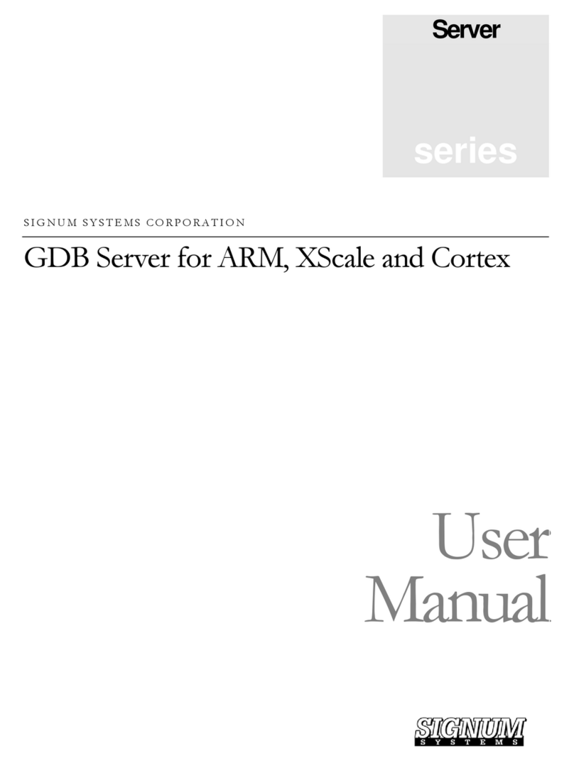 SIGNUM Systems GDB Server user manual
