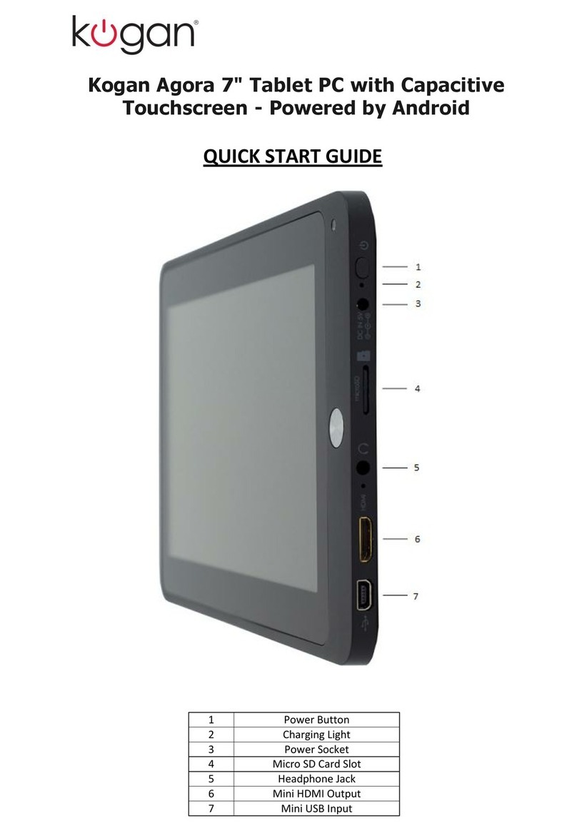 Kogan Agora User manual