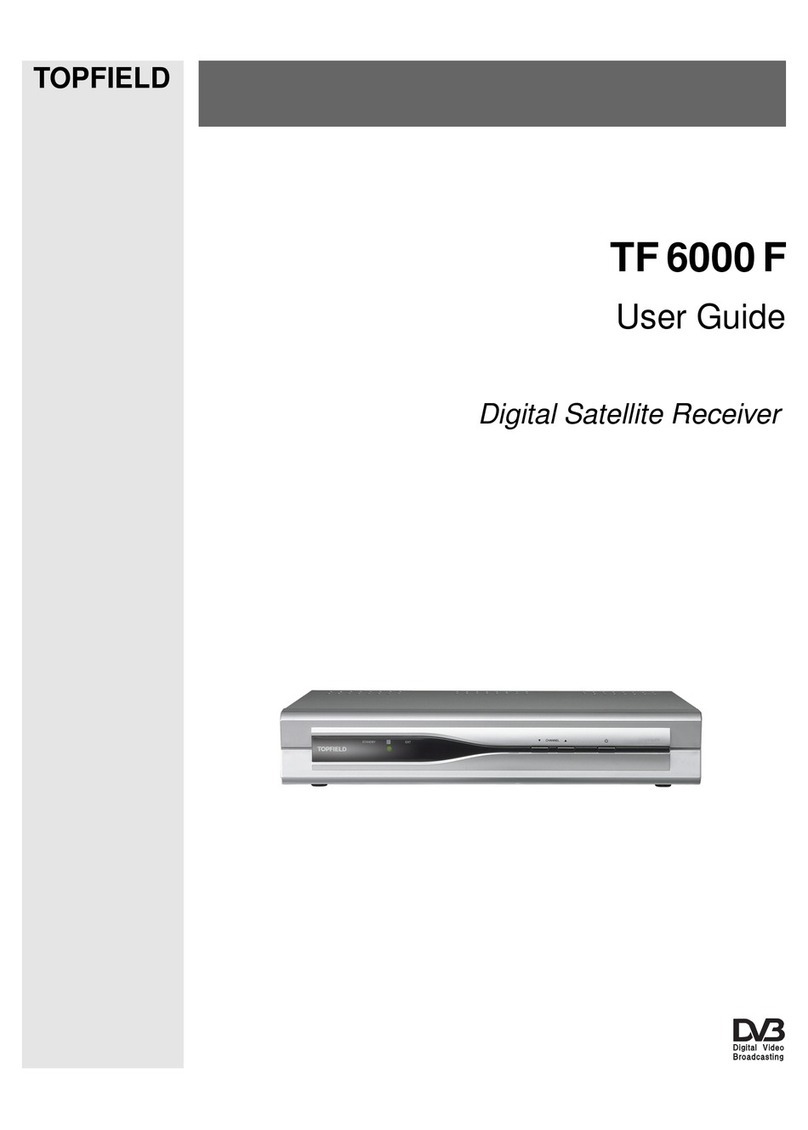 Topfield TF 6000 F User manual