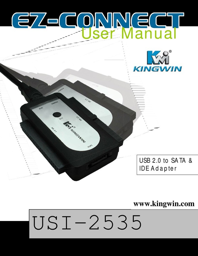 Kingwin Ez-Connect USI-2535 user manual